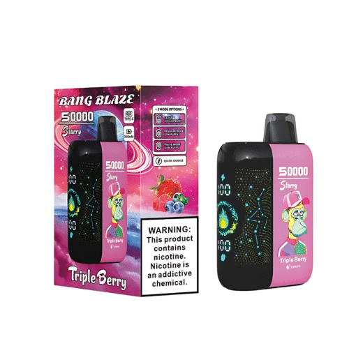 Bang Blaze Starry 50K Puffs 拋棄式電子煙 星空一次性電子煙 新品上市：圖片 3