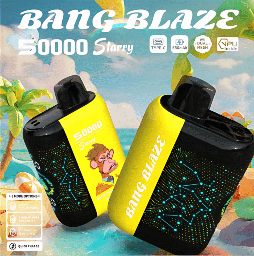 Bang Blaze Starry 50K Puffs 拋棄式電子煙 星空一次性電子煙 新品上市：圖片 7